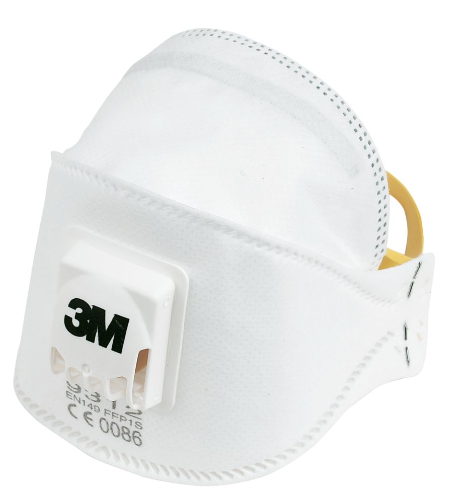 3M Dust Respirator P1 9312 Valved