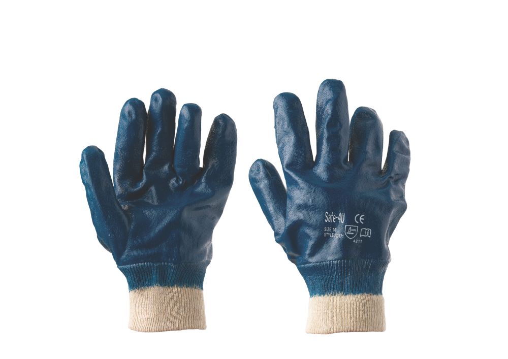 Blue Nitrile Gloves