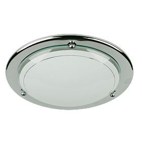 Philips Chrome Circular Ceiling Light 16W