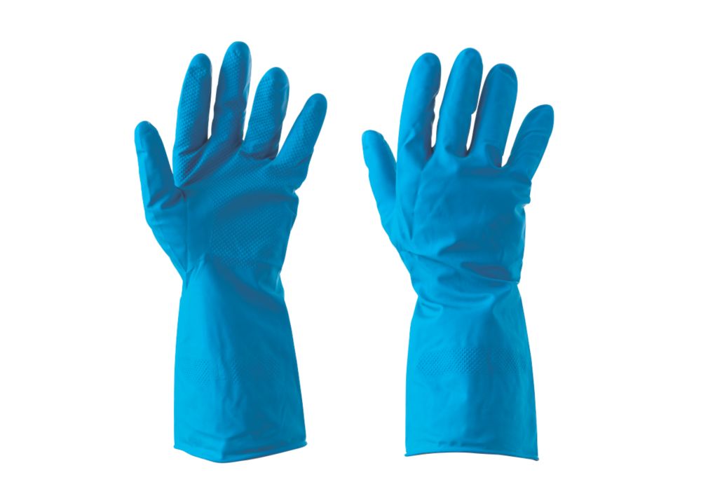 Clean Grip Secure Handling General Purpose Rubber Gloves Pack of 12