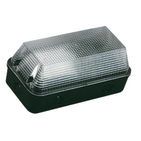 ASD Anti-Vandal 100W Black Bulkhead