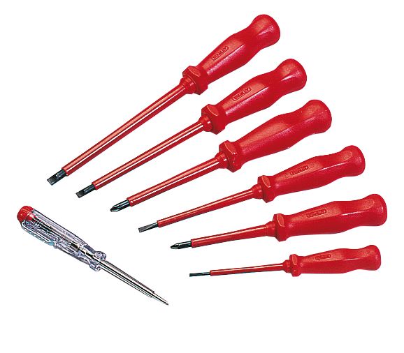 1000V Insulated VDE Screwdriver Set 7 Pc