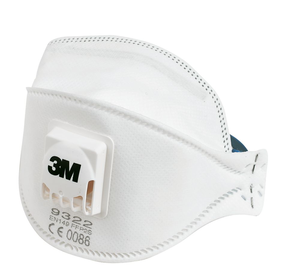 3M Valved Dust Respirator P2 9322