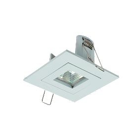 Halolite Square Fixed MR16 Square White Low Voltage Downlight