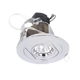 Halolite Adjustable Wallwasher Polished Chrome 12V Low Voltage Downlight