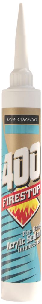 Firestop 400 Intumescent Sealant White 380ml