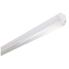 1 x 54W Clear Diffuser Batten Accessory Pack of 2