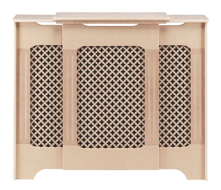 MDF Adjust Radiator Cabinet W975 - 1425 x D918 x H220mm