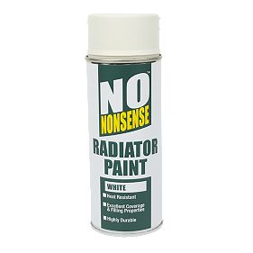 No Nonsense Radiator Paint White Gloss 400ml