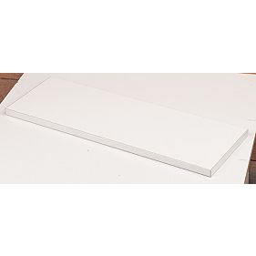 Melamine Shelves White 800 x 300 x 19mm Pack of 2