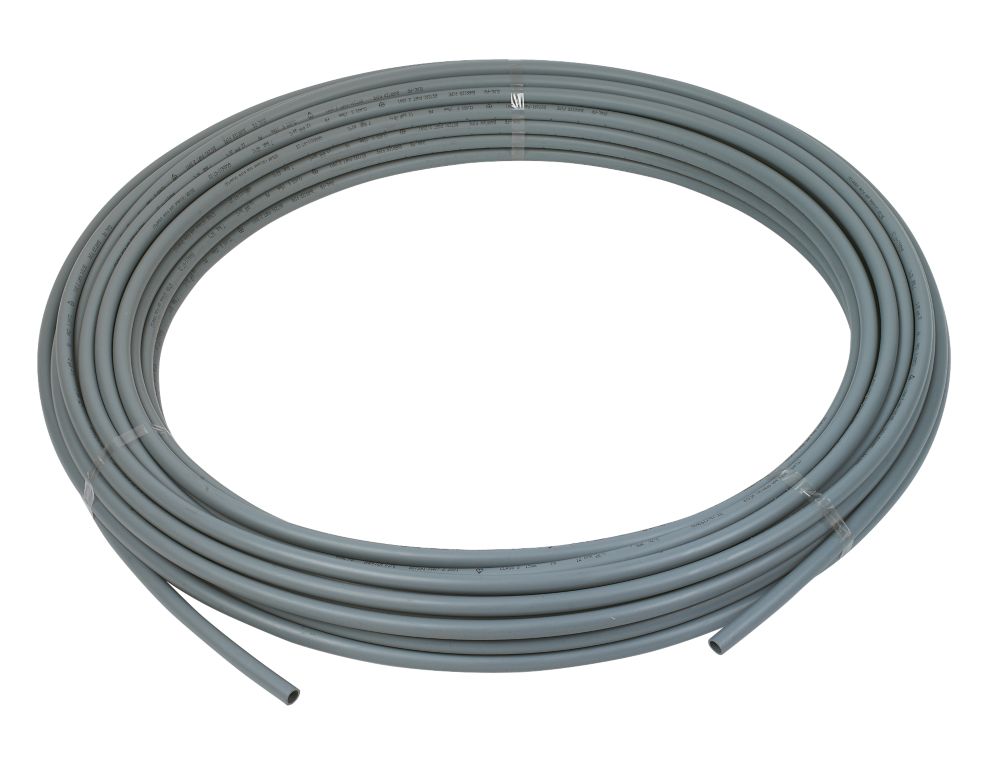 QPL Polybutylene Barrier Pipe Grey 50m x 15mm
