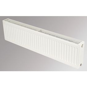 Flomasta Type 22 Double Panel Double Convector Radiator White 300 x 1800mm