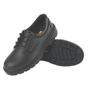 Amblers Steel Safety Shoes Black Size 5