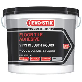 Evo-Stik Tile A Floor Fast Set Adhesive 5Ltr