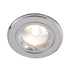 Robus Fixed Round Low Voltage Downlight Polished Chrome 12V