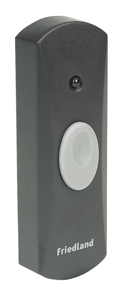 Friedland Evo Wire Free Door Push Charcoal