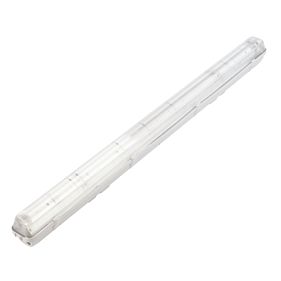 Aquaforce Waterproof Outdoor Batten Light 2 HF Emergency 1x70w