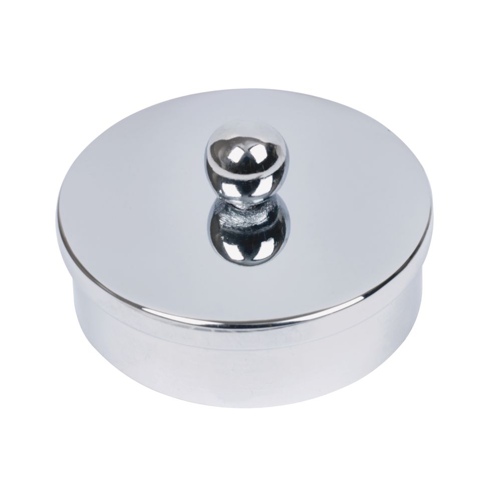 Banister Rail Caps Chrome Plated Pack of 2