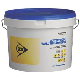 Dunlop Waterproof Wall Tile Adhesive 7.5kg