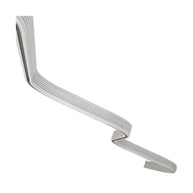 Croydex Bendy Shower Curtain Rail Aluminium