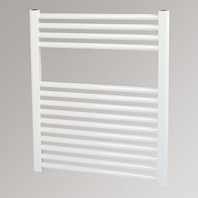 Flat White Towel Radiator 600 x 700mm