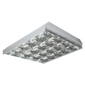 Fluorescent Recessed Modular Fitting 4 x 18W