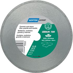 Norton Expert Classic Ceram Diamond Blade 230 x 25.4mm