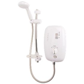 Tamas Thermostatic Electric Shower White