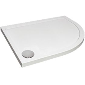 Moretti Offset Corner Quadrant Shower Tray Left