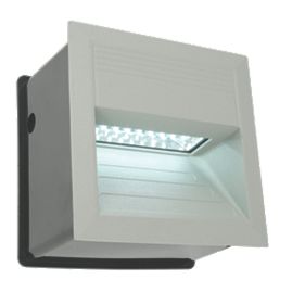 Liam Brick Light Aluminium White LEDs