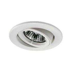 JCC Fireguard Adjustable Fire Rated Recessed Downlight White 240V