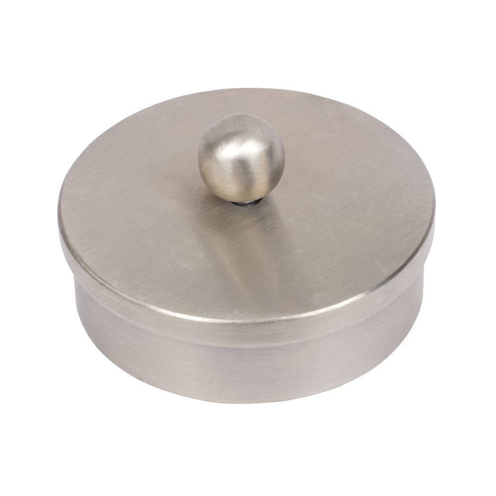 Banister Rail Caps Satin Nickel Pack of 2
