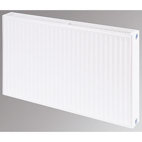 Flomasta Type 22 Double Panel Double Convector Radiator White 600 x 1000mm