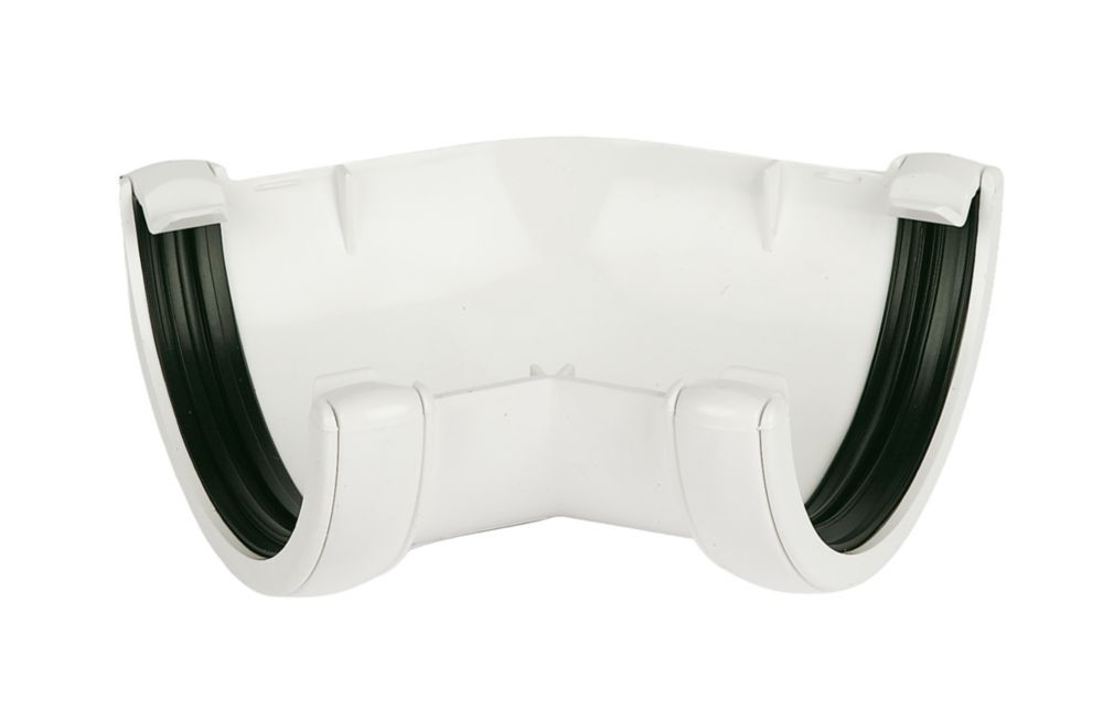 White Gutter Angle 135 112mm