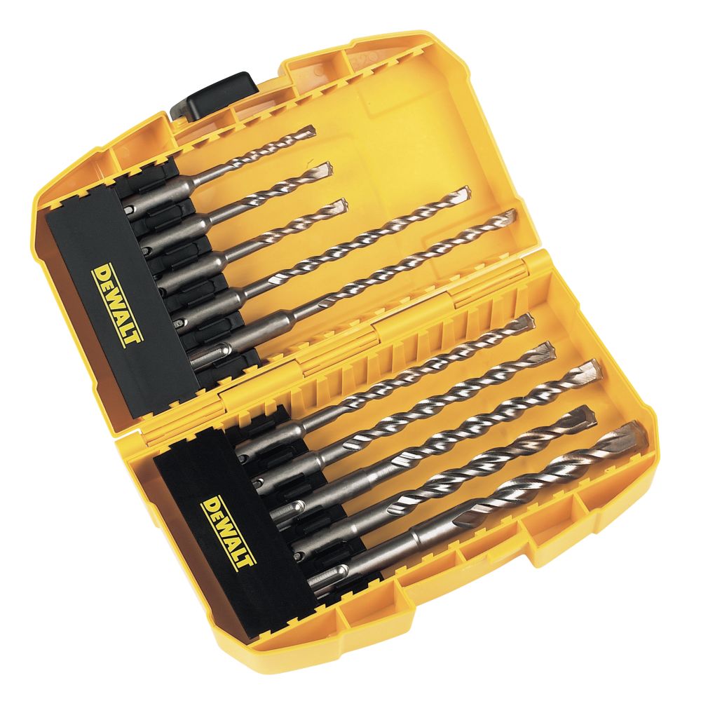 DeWalt Extreme 2 SDS Plus Drill Set 10Pc