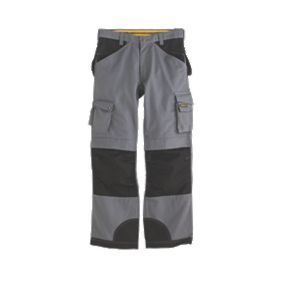 CAT Trademark Trousers C172 Grey/Black 36