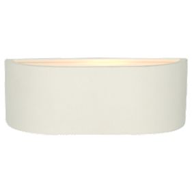 Planter Matt White Wall Light