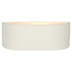 Planter Matt White Wall Light