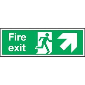 Fire Exit Arrow Right Sign