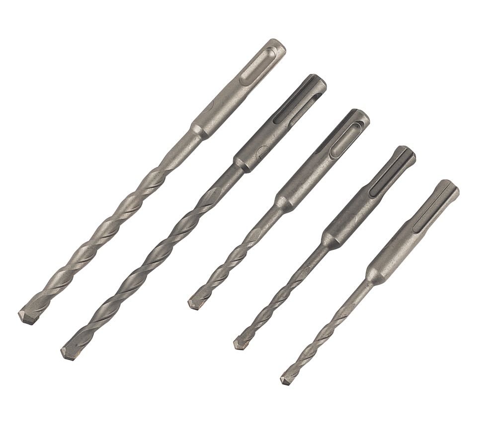 SDS Plus Drill Bit Set 5Pcs
