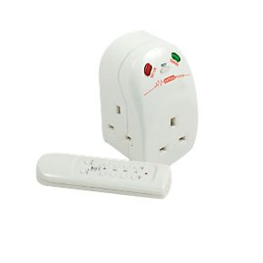 Masterplug Surge Protected Remote Controlled