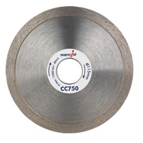 Marcrist CC750 Tile Curve Cutting Blade 115 x 22.2mm Bore