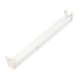 Pop Pack Switch Start 2 x 18W Fluorescent Batten Pack of 4