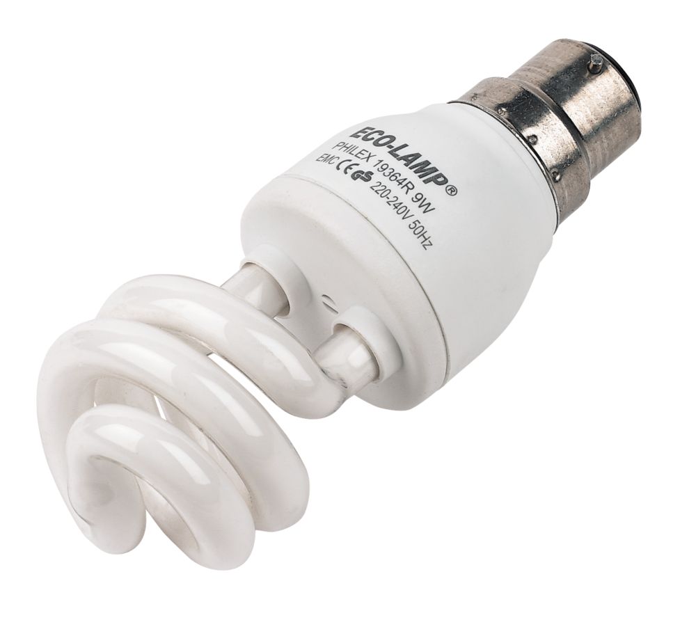 Spiral Energy Saving BC 9w CFL