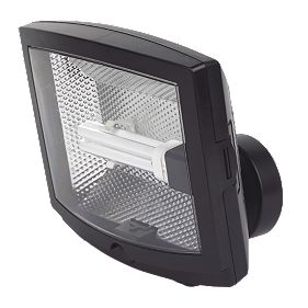 Spot Light 42W Black Photocell Floodlight