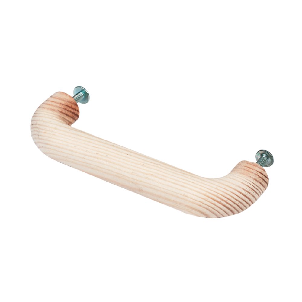 Chunky D Handles Unvarnished Pine Pack of 4