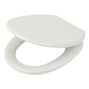 Unbranded Polypropylene Soft-Close Toilet Seat White