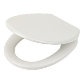 Polypropylene Soft-Close Toilet Seat White