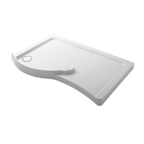 Flight Curved Shower Tray Acrylic Capped