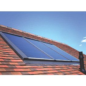 RM Solar Three Panel In Roof Flashing-Slate